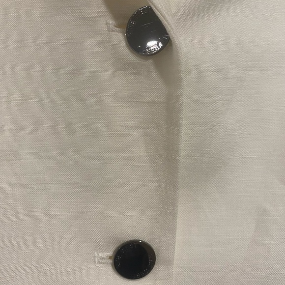 NWT Nine West White Tailored Blazer - 16 - Picture 5 of 8